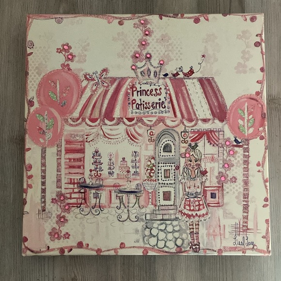 Colleen Karis Designs Canvas Art Princess Cafe & Patisserie - Picture 2 of 4